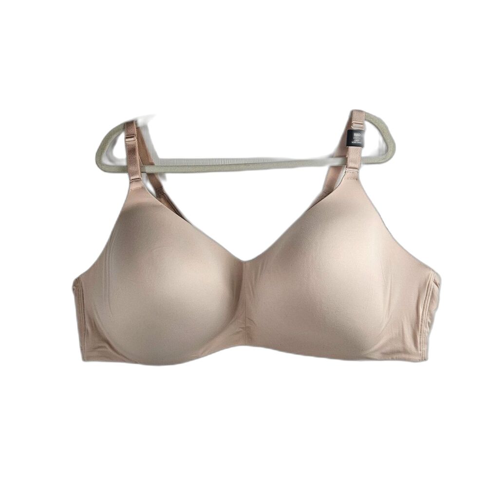 New Torrid Curve 50D Everyday Wirefree Lightly Lined smooth back in Sand Beige
